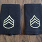 U.S MILITARY SHOULDER EPAULETS ARMY STAFF SERGEANT MEN'S UNIFORM RANK NEW