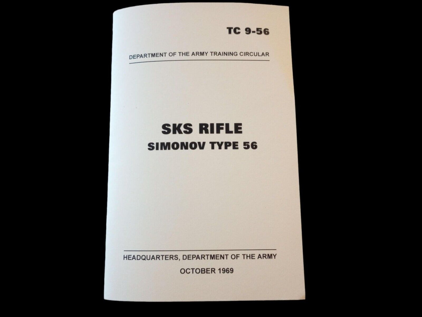 SKS 7.62 X 39 RIFLE SHOOTING AND MAINTENANCE S.K.S HANDBOOK SIMONOV TYPE 56