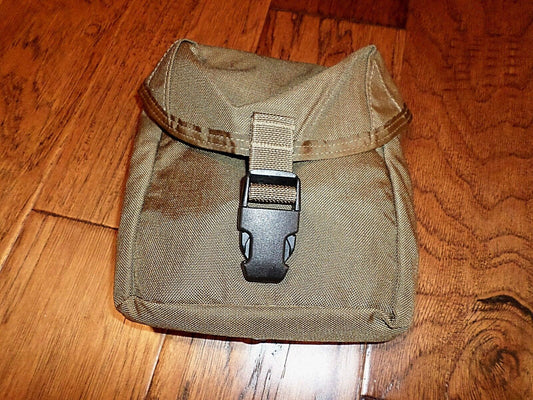 U.S MILITARY MARINE CORPS COYOTE BROWN MEDIC POUCH MOLLE  FIRST AID