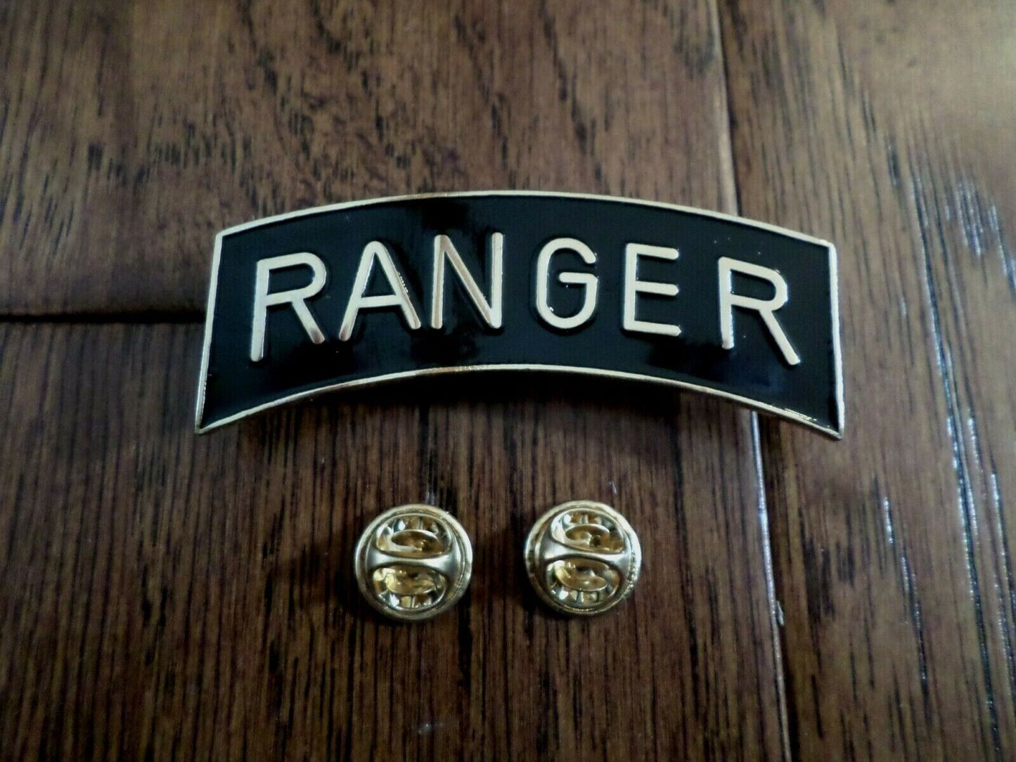 U.S ARMY OVERSIZED RANGER ROCKER BADGE RANGERS HAT LAPEL PIN