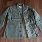 WWII U.S MILITARY M-43 FIELD JACKET M-1943 OD FATIGUE SIZE 46 LARGE REPRODUCTION