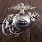 U.S MARINE CORPS EGA LAPEL HAT CAP PIN USMC EAGLE GLOBE & ANCHOR LEFT INSIGNIA