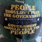 2nd AMENDMENT HAT FEAR THE GOVERNMENT CAP EMBROIDERED CAMOUFLAGE