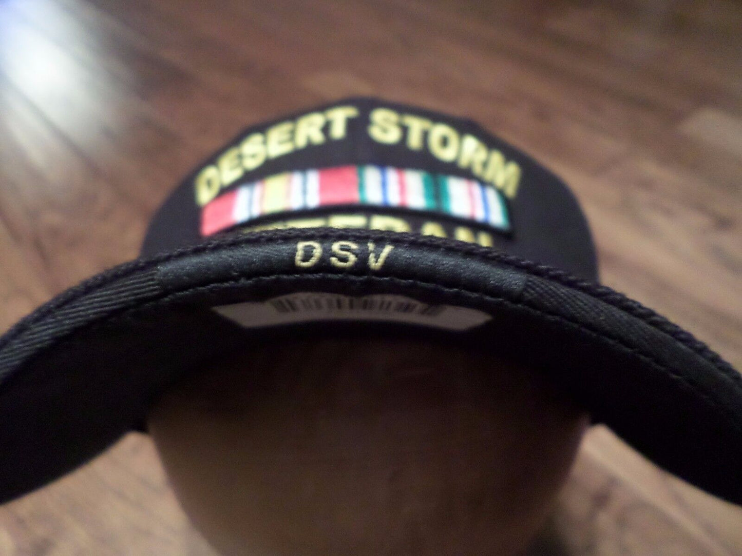 New U.S Military Desert Storm Veteran Deluxe 3-D Embroidered Baseball Hat Cap