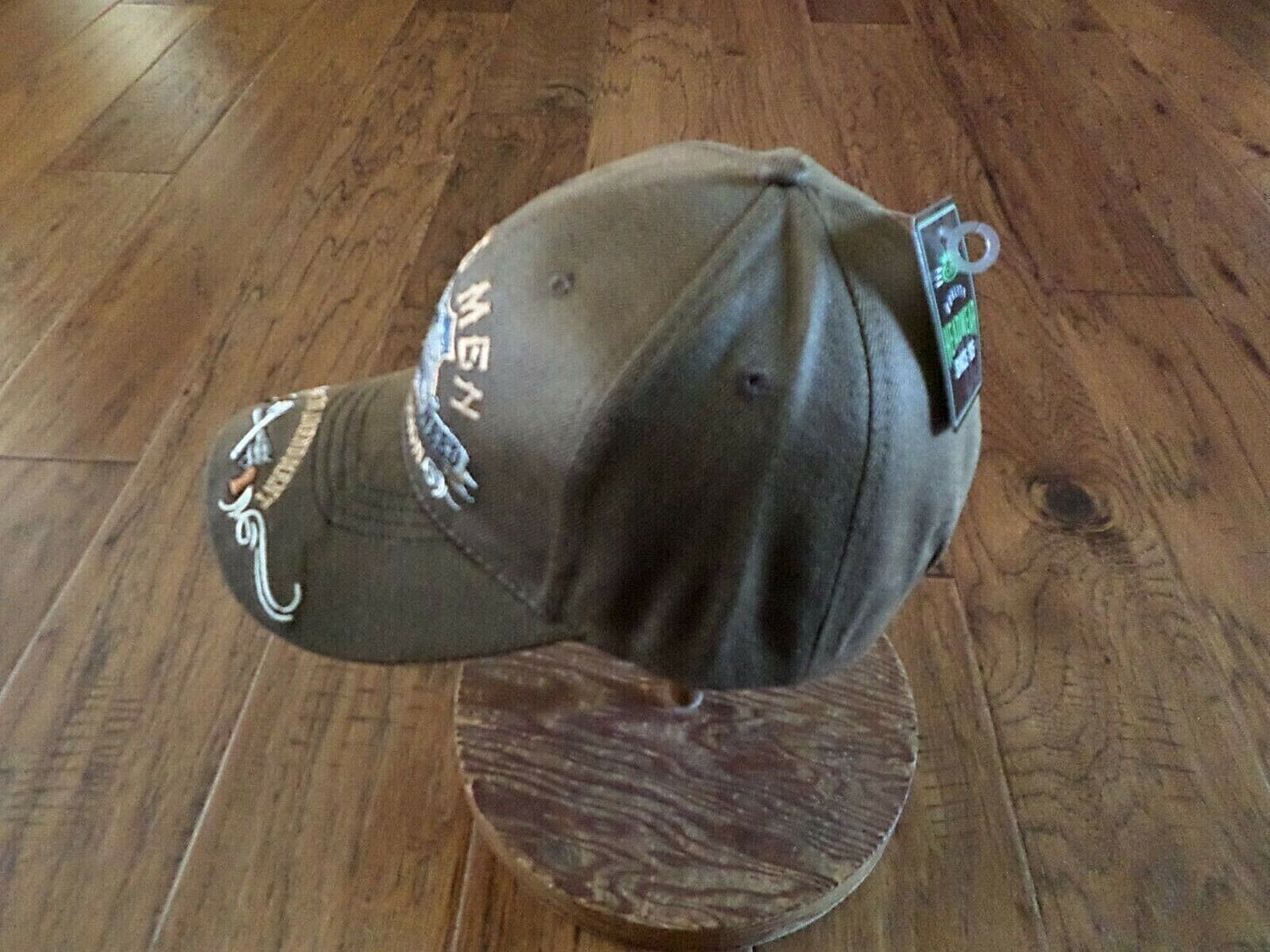 FREE MEN 2nd AMENDMENT PREMIUM OILSKIN 6 PANEL CAP EMBROIDERED HAT