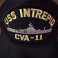USS INTREPID CVA-11 NAVY SHIP HAT OFFICIAL U.S MILITARY BALL CAP U.S.A MADE