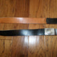 POST WAR WEST GERMAN ARMY BW LEATHER BELT + BUCKLE SIZE LARGE 110CM 42" INCHES