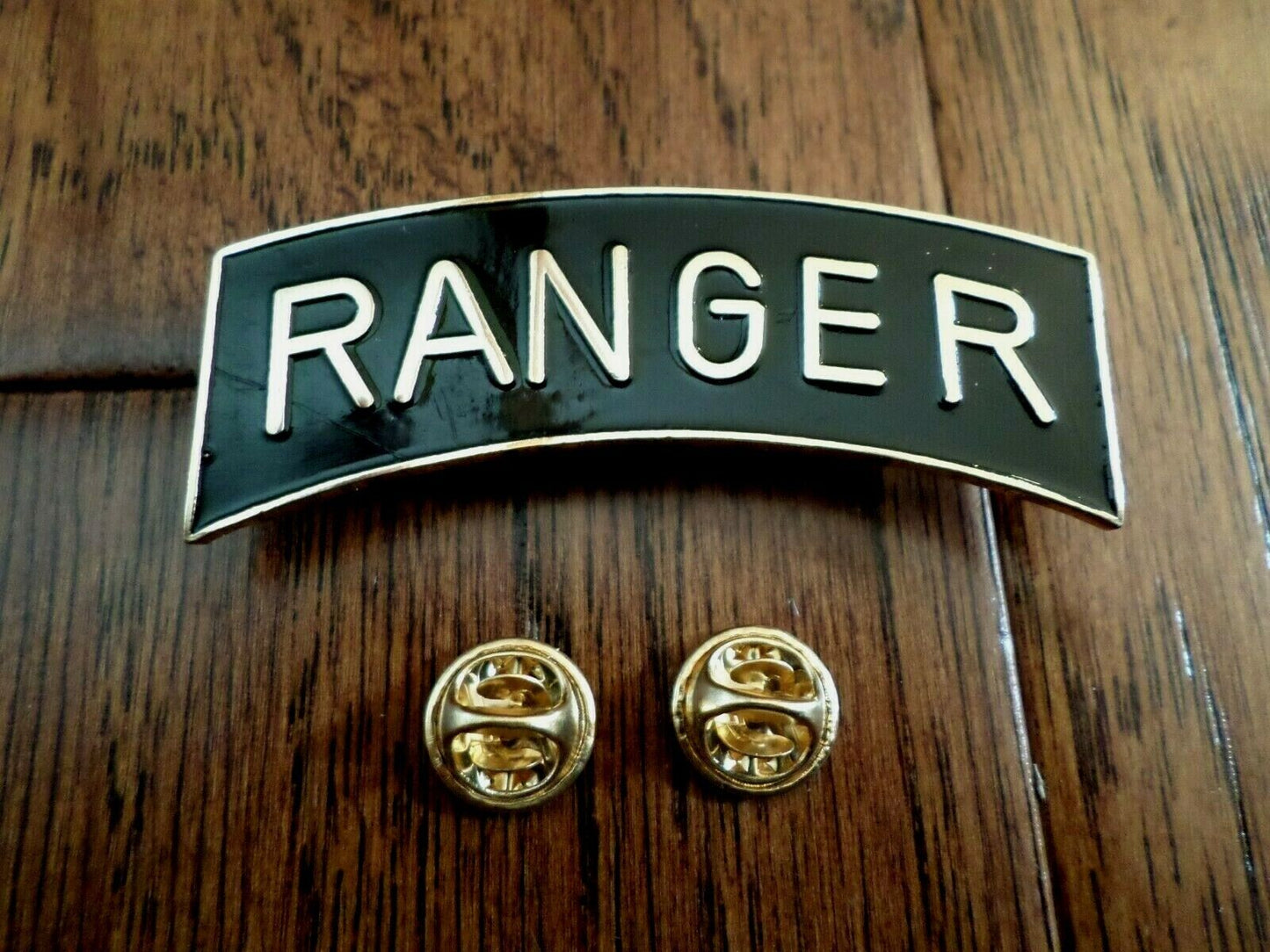 U.S ARMY OVERSIZED RANGER ROCKER BADGE RANGERS HAT LAPEL PIN