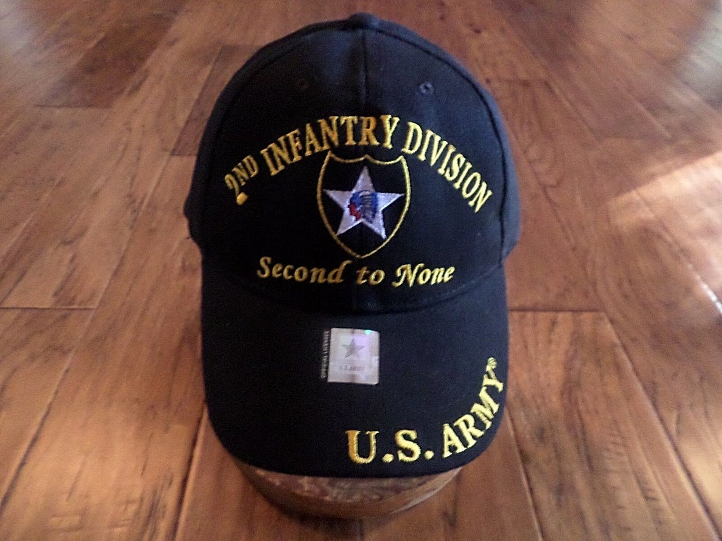 U.S Military Army 2nd Infantry Embroidered Baseball Hat U.S Army Licensed Cap