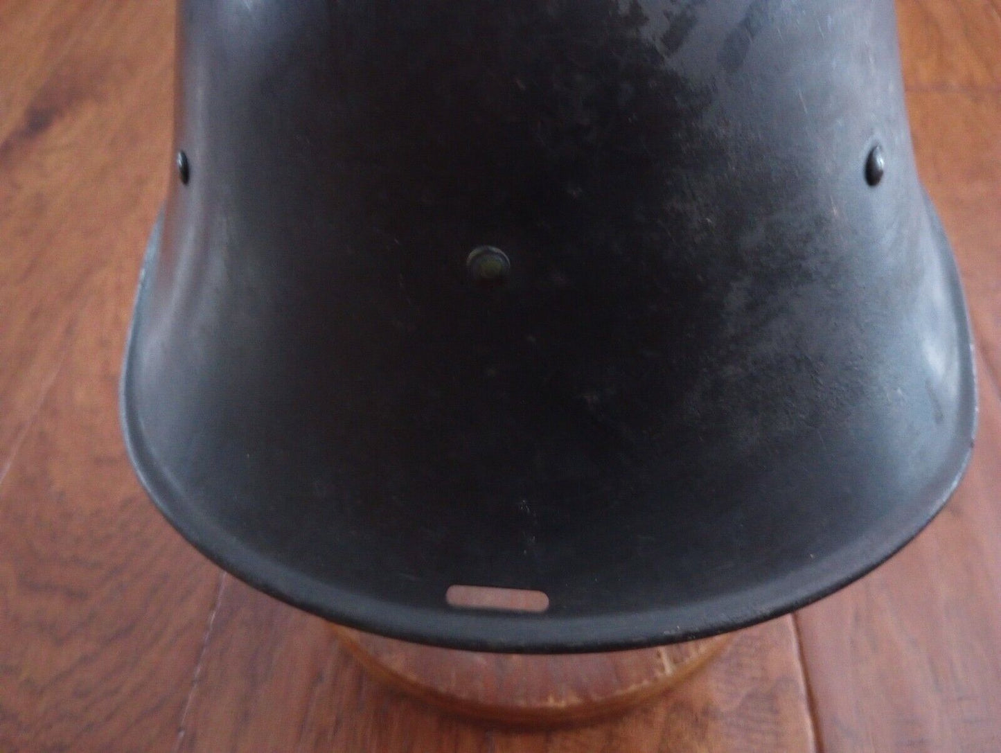 PRE WWII DUTCH POLICE HELMET M34 ORIGINAL MARKED 1440