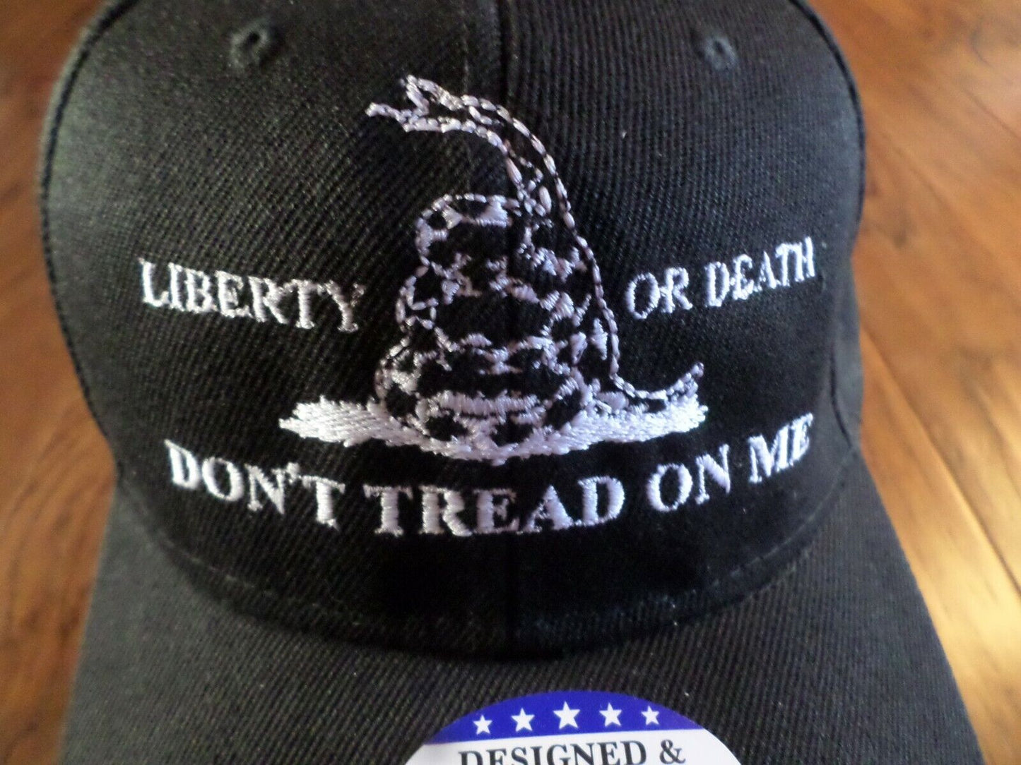 DON'T TREAD ON ME 6 PANEL CAP EMBROIDERED HAT 2nd AMENDMENT