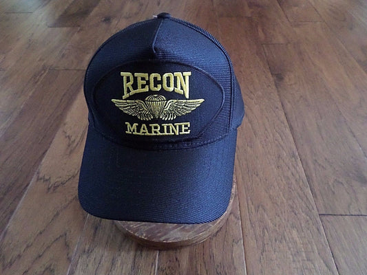 U.S MARINE CORPS RECON HAT OFFICIAL U.S.M.C  MILITARY BALL CAP U.S.A MADE