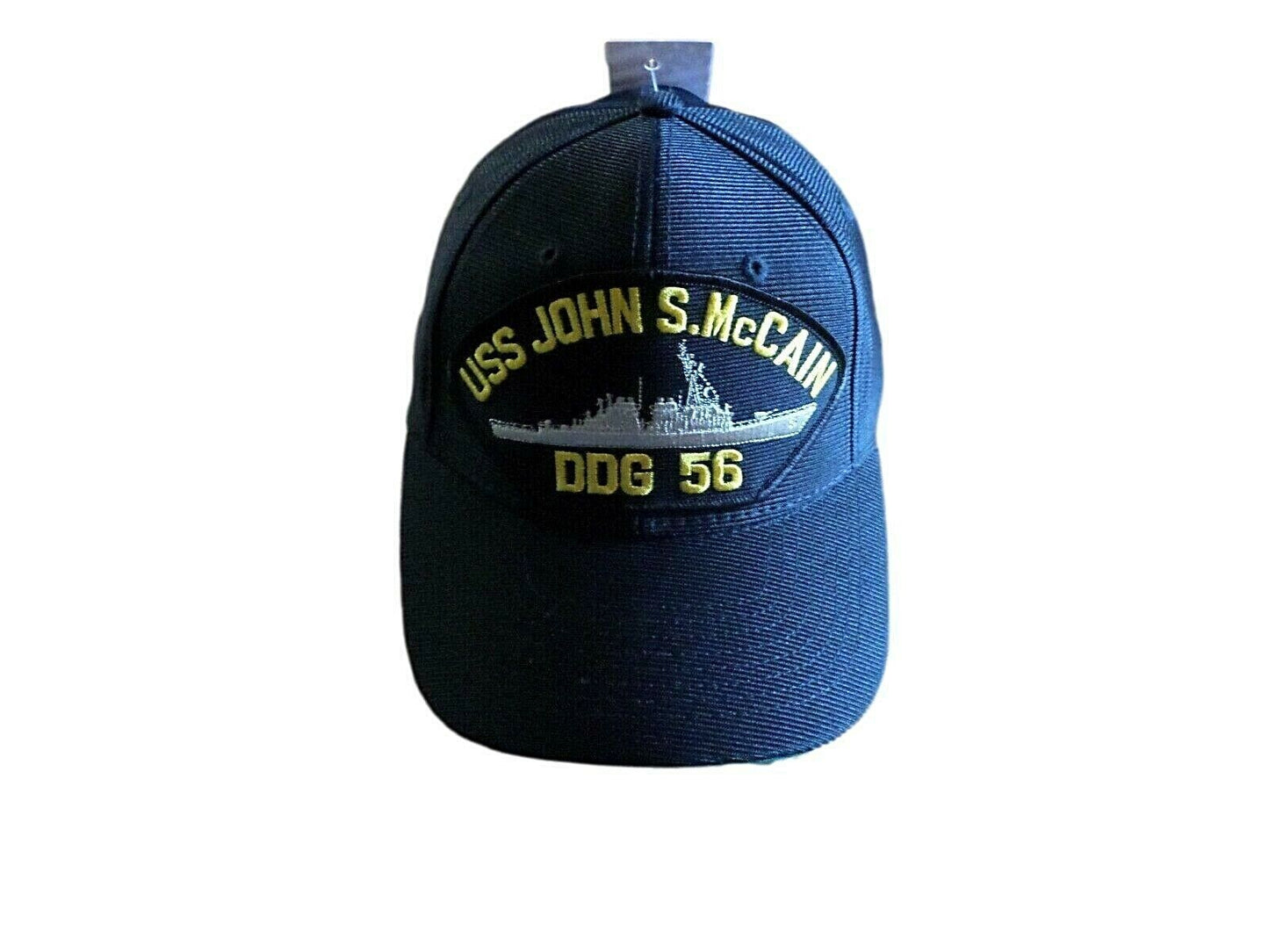 U.S NAVY USS JOHN S McCAIN DDG 56 NAVY SHIP HAT U.S MILITARY OFFICIAL CAP USA