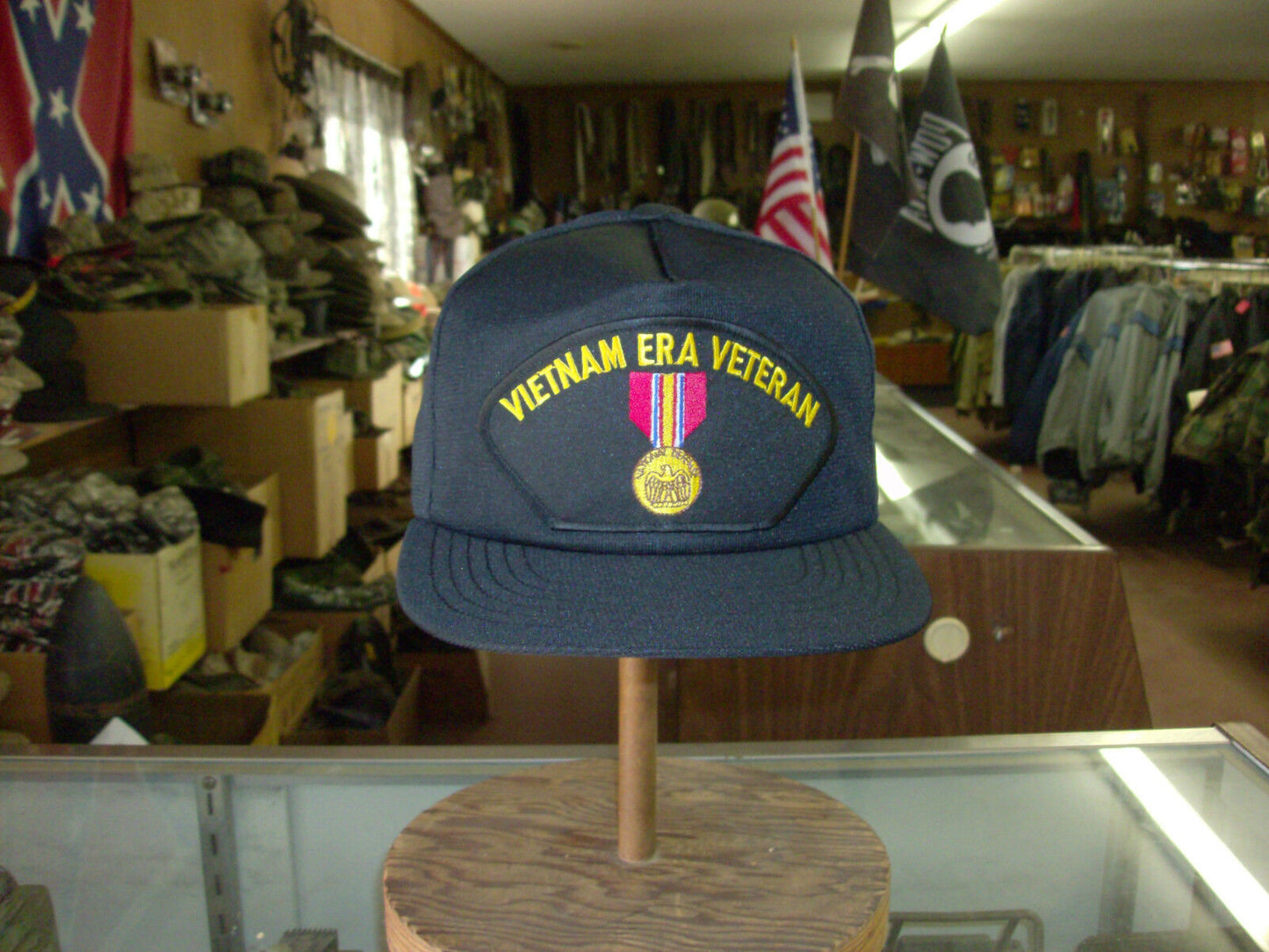 U.S VIETNAM VETERAN HAT NATIONAL DEFENSE MEDAL U.S MILITARY BALL CAP U.S.A MADE