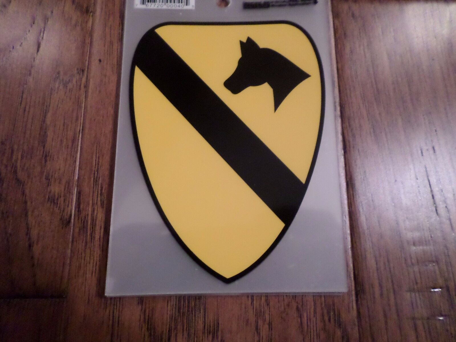 U.S. Army 1st Cavalry Division Vinyl Window Decal – Made In USA By Oracal