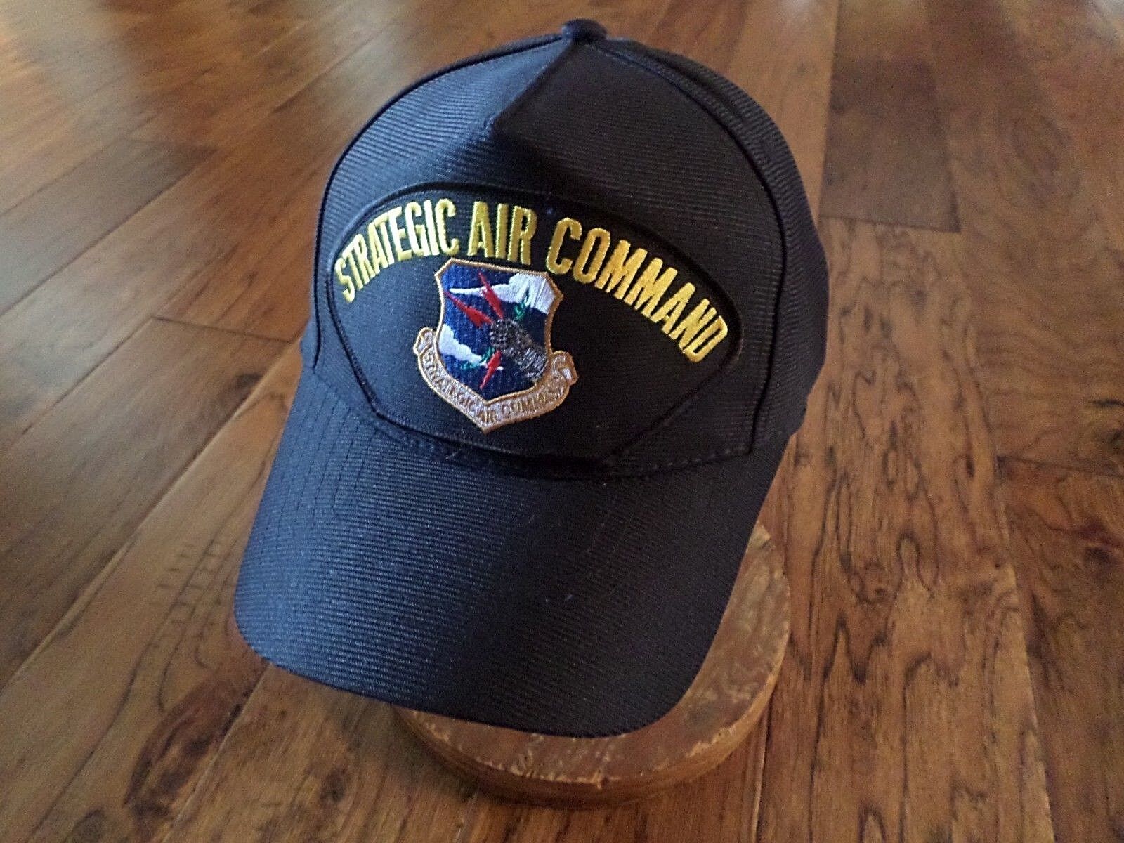 U.S AIR FORCE SAC MILITARY HAT OFFICIAL BALL CAP STRATEGIC AIR COMMAND USA  MADE