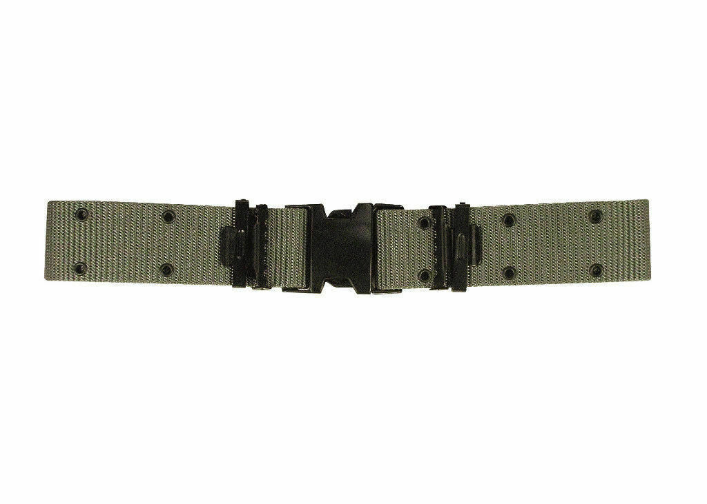 Military style combat tactical pistol belt quick release buckle X- large nylon