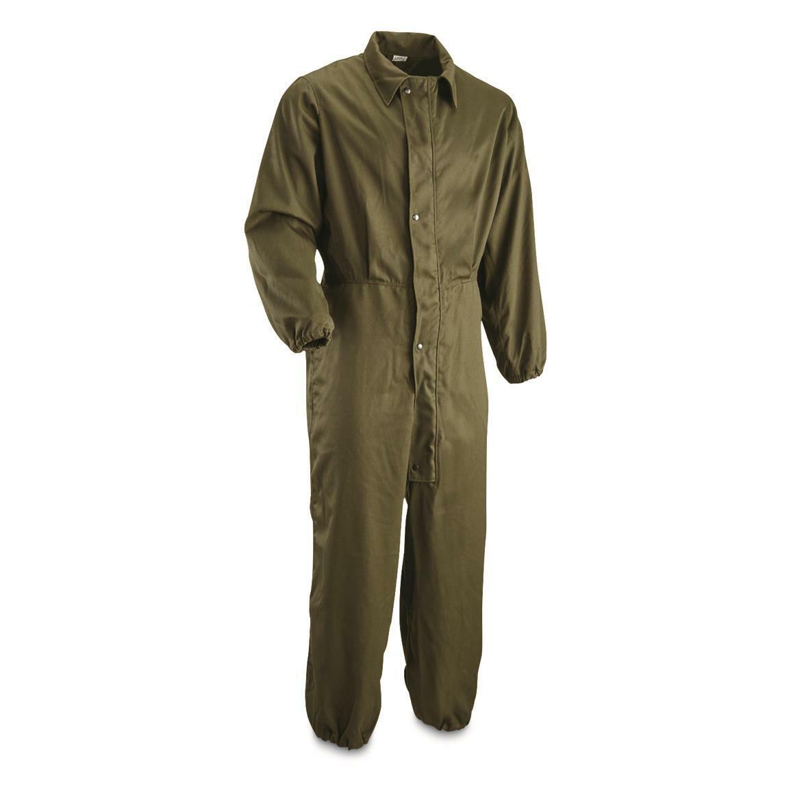 U.S MILITARY MECHANICS UTILITY COLD WEATHER COVERALLS FULL ZIP