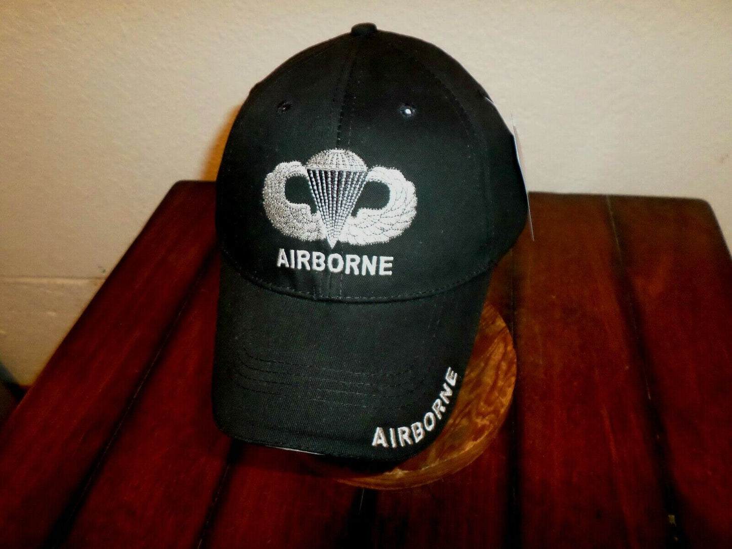 U.S.MILITARY ARMY AIRBORNE PARATROOPER JUMP WINGS HAT EMBROIDERED BALL CAP