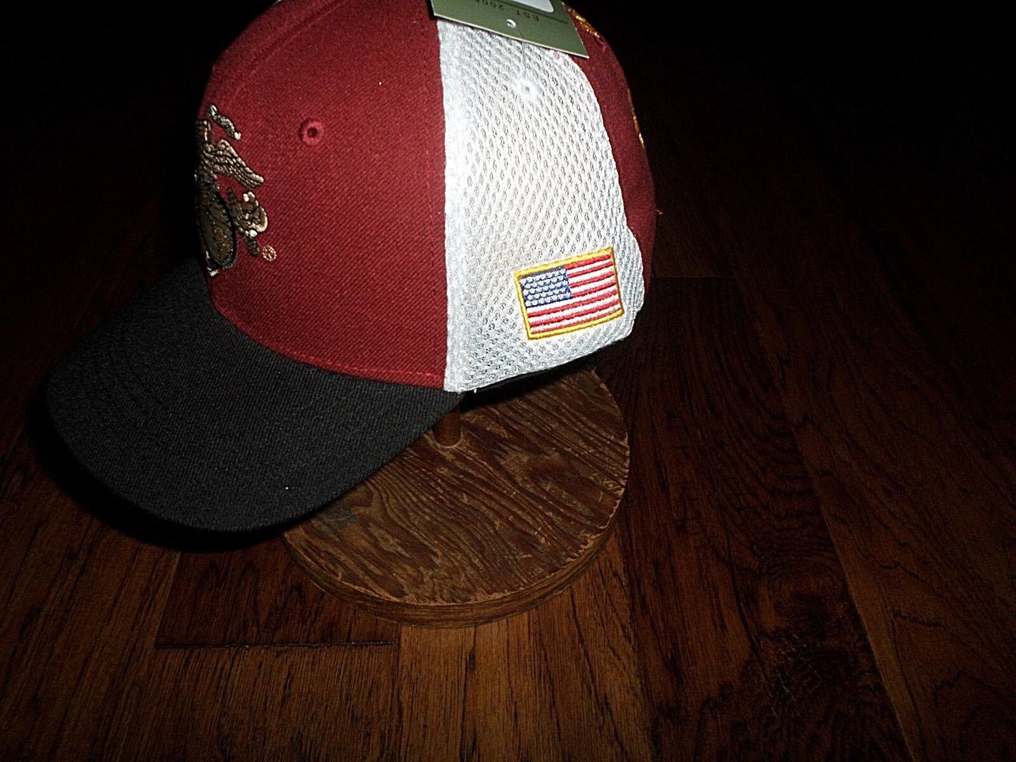 New U.S Military Marine Corps Hat Deluxe Mesh 3-D Embroidered USMC Baseball Cap