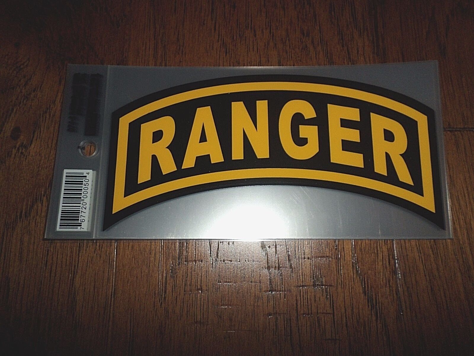 U.S MILITARY ARMY RANGER ROCKER WINDOW DECAL STICKER 6.25