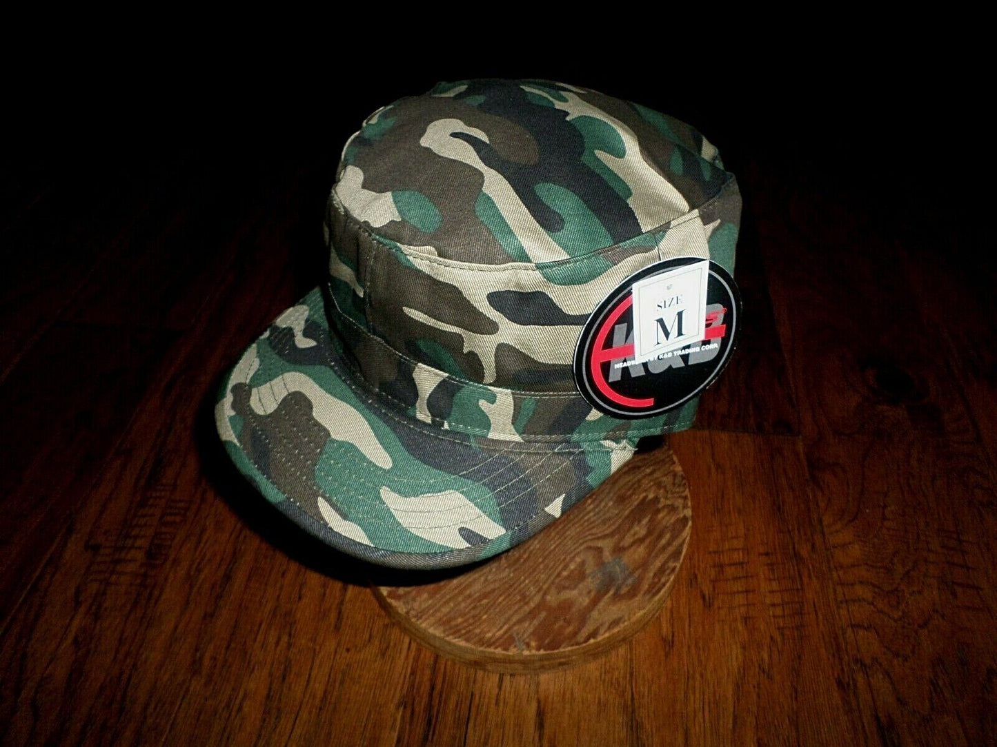 Military Army Style Woodland Camouflage Combat BDU Hat 100% Cotton BDU Cap