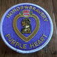 U.S MILITARY PURPLE HEART EMBROIDERED PATCH UNITED STATES ARMED FORCES