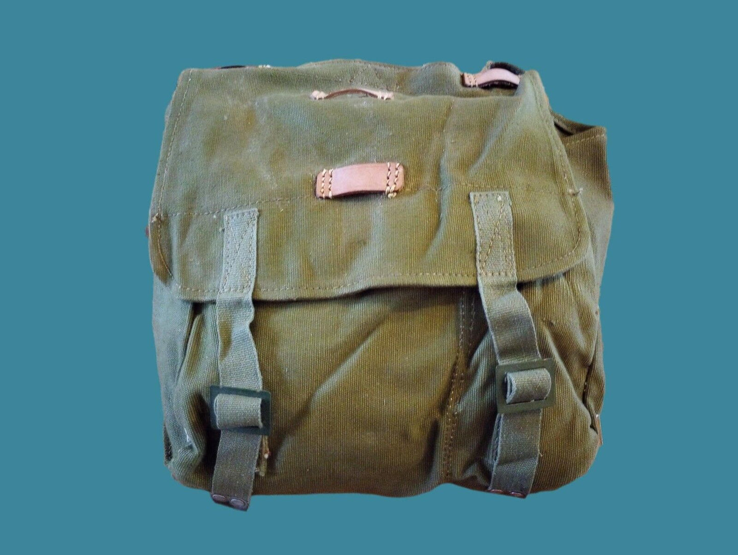 ROMANIAN MILITARY SHOULDER BAG WITH ADJUSTABLE STRAP COMBAT DAY PACK SURPLUS