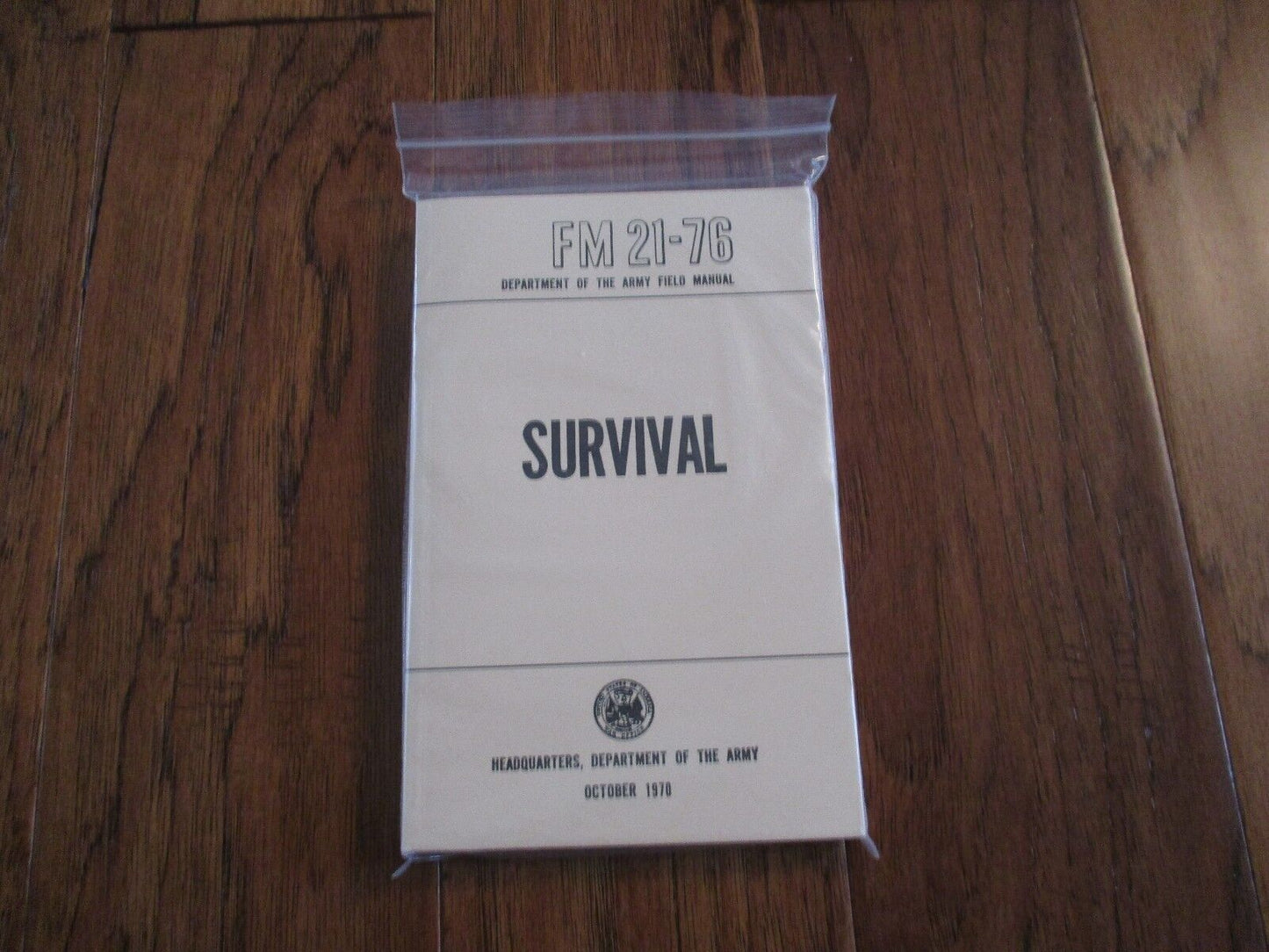 U.S ARMY SURVIVAL HANDBOOK 21-76 ILLUSTRATED 288 PAGES SURVIVALIST GUIDE