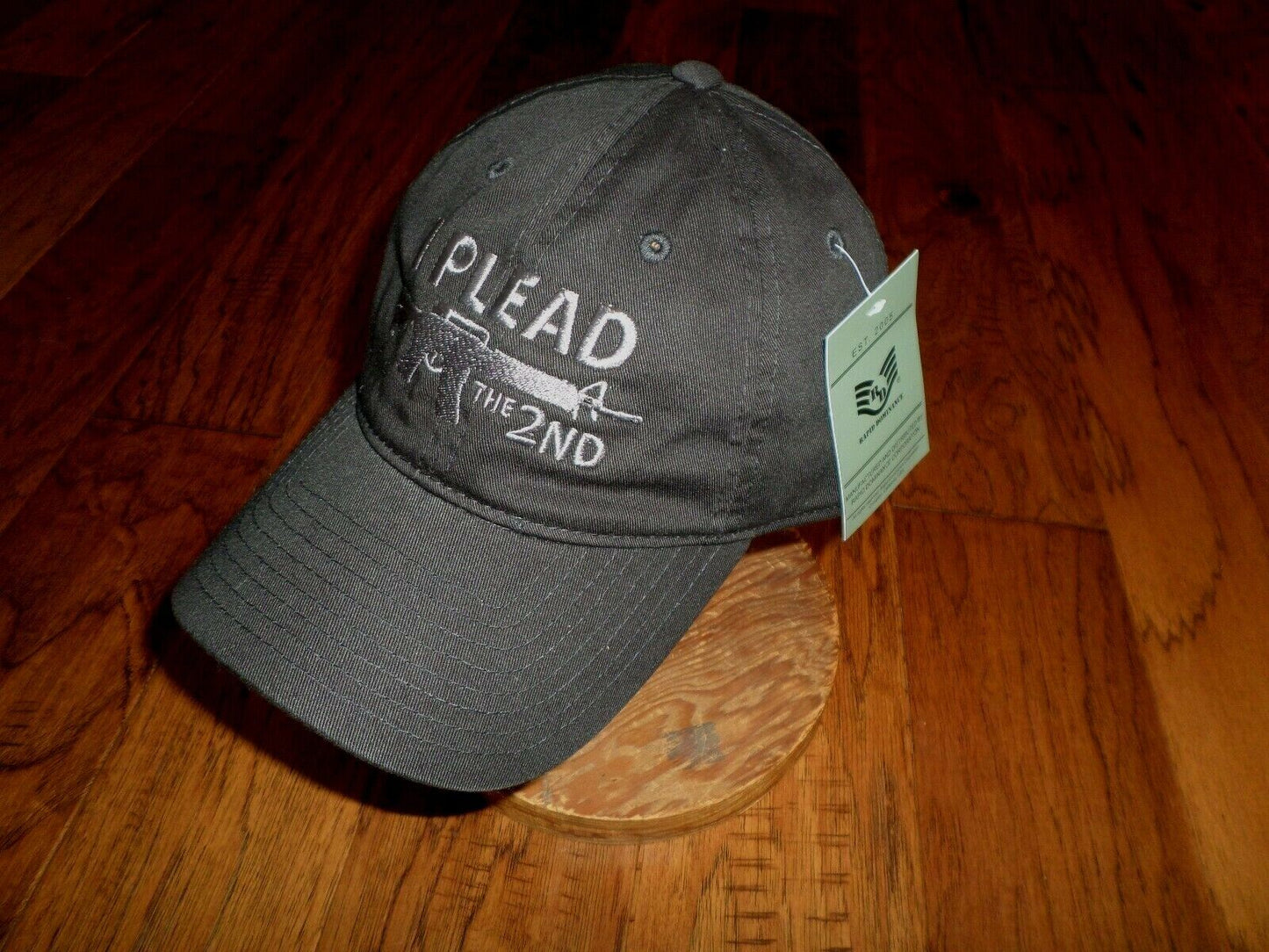 New I Plead The 2nd Amendment Hat Embroidered  Polo Baseball Cap Relaxed Fit