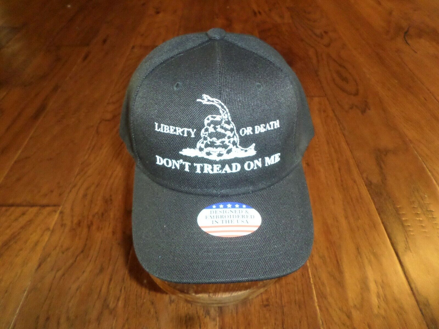 DON'T TREAD ON ME 6 PANEL CAP EMBROIDERED HAT 2nd AMENDMENT