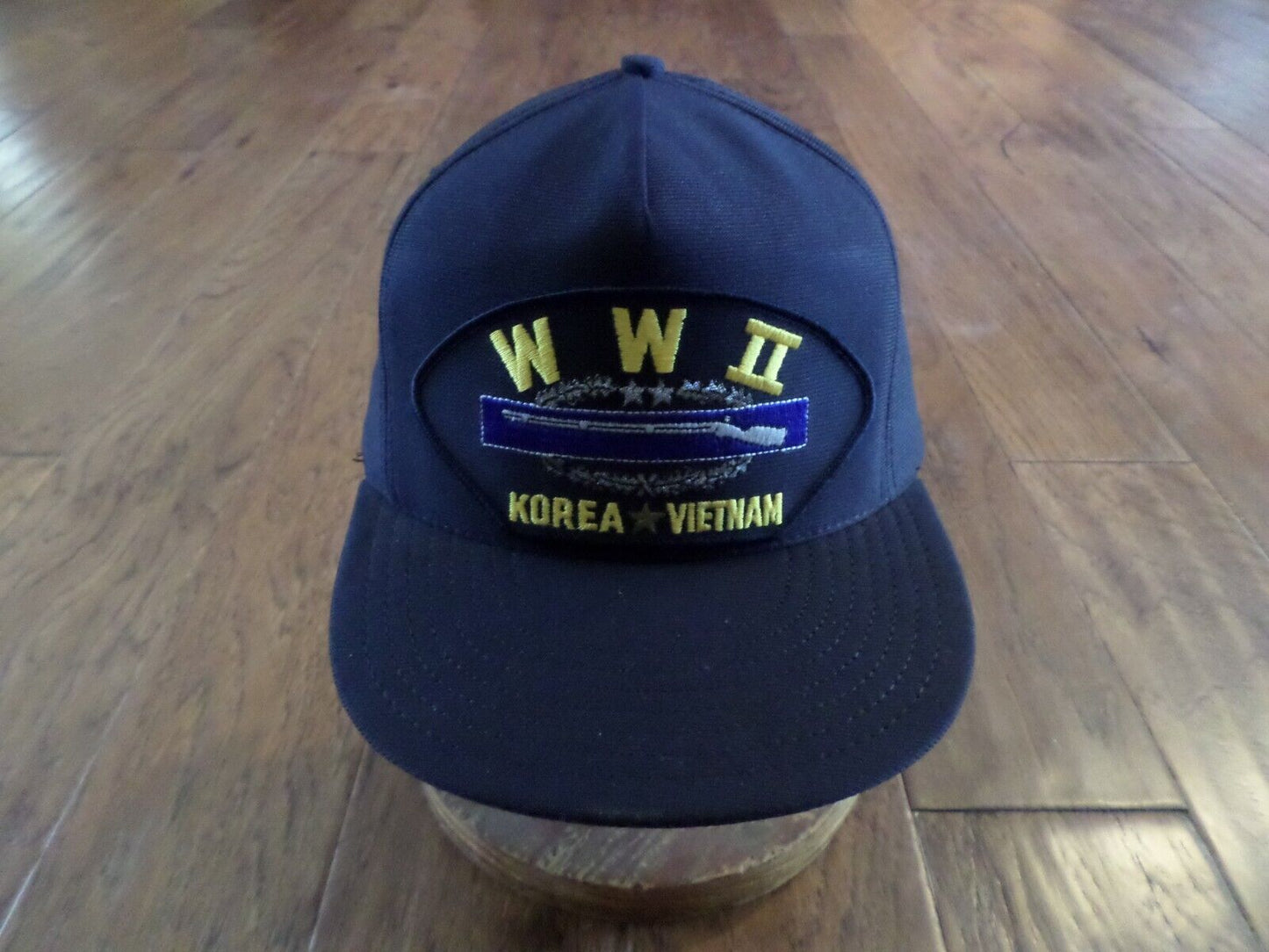 U.S MILITARY COMBAT INFANTRY HAT BASEBALL CAP U.S.A. MADE CIB WWII KOREA VIETNAM