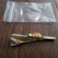 U.S MILITARY VIETNAM VETERAN 1968 SERVICE RIBBON TIE BAR TIE TAC MADE IN THE U.S