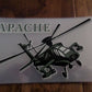 U.S MILITARY ARMY APACHE AIR ASSAULT HELICOPTER WINDOW DECAL BUMPER STICKER