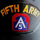 U.S MILITARY FIFTH ARMY HAT U.S MILITARY OFFICIAL BALL CAP U.S.A MADE 5th ARMY