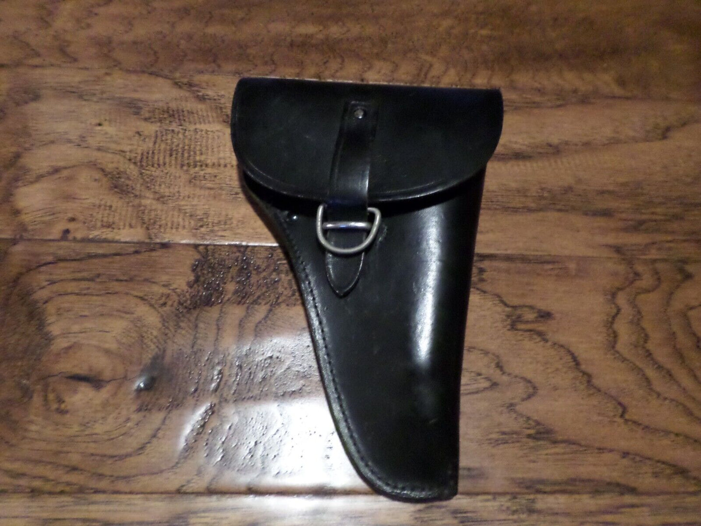 ITALIAN MILITARY LEATHER HOLSTER SMALL FRAME AUTOMATIC ARMY SURPLUS