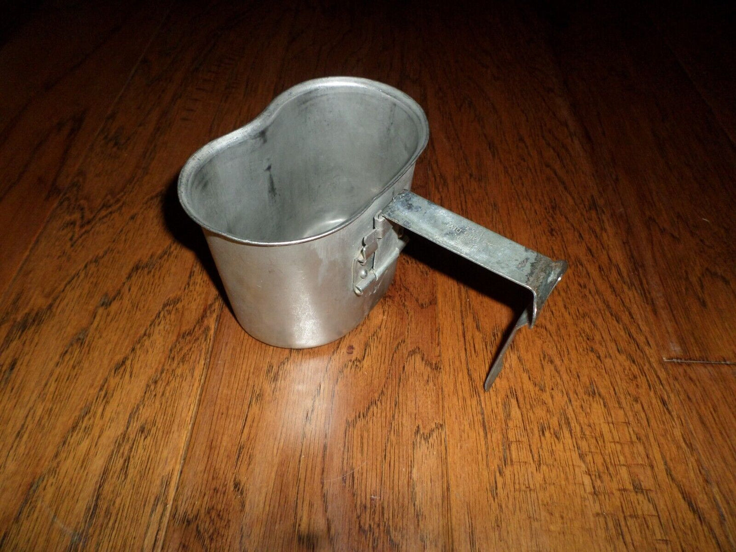 U.S MILITARY M1910 CANTEEN CUP DATED 1953 STAMPED U.S. S.S Mfg DIV ORIGINAL