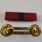 MARINE CORPS GOOD CONDUCT RIBBON WITH BRASS RIBBON HOLDER U.S MILITARY VETERAN
