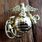 U.S MARINE CORPS EGA LAPEL HAT CAP PIN USMC EAGLE GLOBE & ANCHOR LEFT INSIGNIA