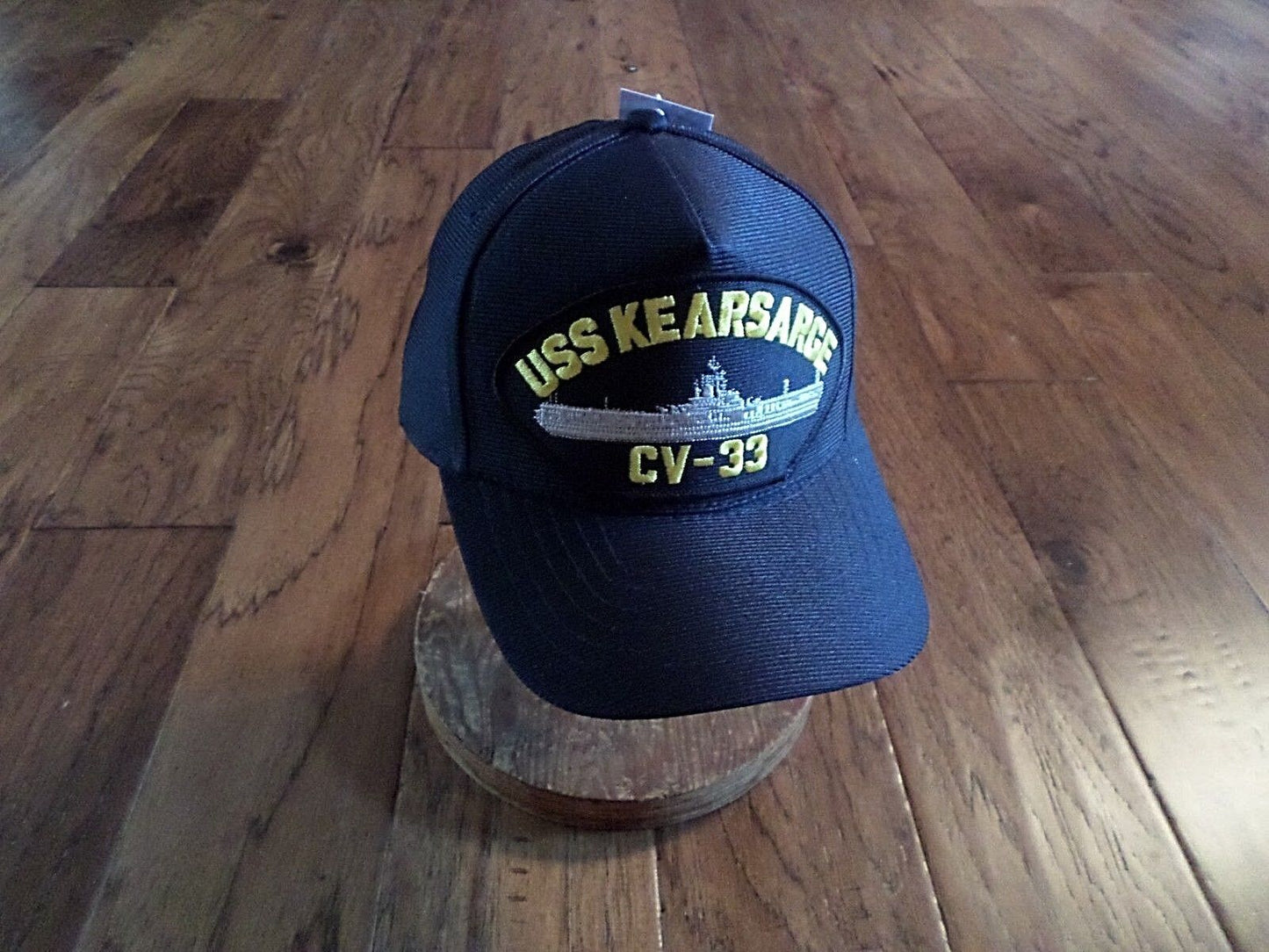 USS KEARSARGE CV-33 NAVY SHIP HAT U.S MILITARY OFFICIAL BALL CAP U.S.A MADE