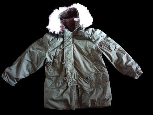Military Issue N-3B Extreme Cold Weather Parka Air Force Snorkel New Surplus
