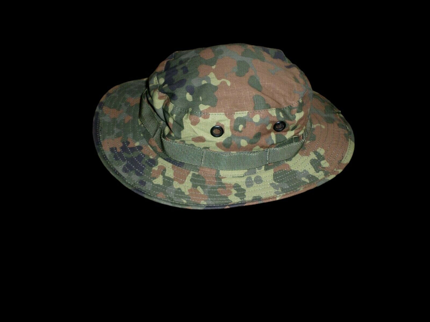 NEW GERMAN FLECKTARN CAMOUFLAGE PATTERN BOONIE HAT 100% RIP-STOP