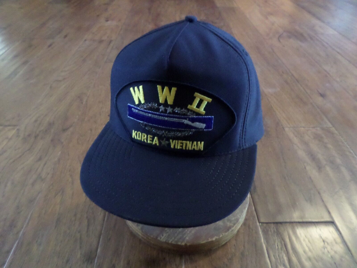 U.S MILITARY COMBAT INFANTRY HAT BASEBALL CAP U.S.A. MADE CIB WWII KOREA VIETNAM