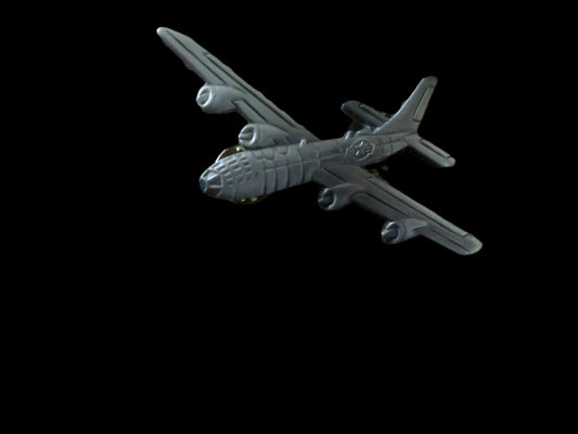 U.S MILITARY B-29 SUPERFORTRESS BOMBER PLANE HAT PIN BADGE DOUBLE CLUTCH BACK