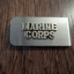 U.S MILITARY MARINE CORPS METAL MONEY CLIP U.S.A MADE NEW IN BAGS