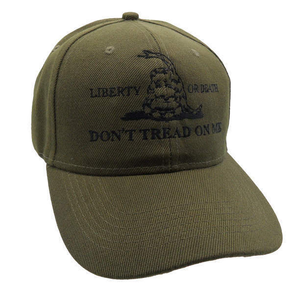 DON'T TREAD ON ME 6 PANEL CAP EMBROIDERED HAT 2nd AMENDMENT