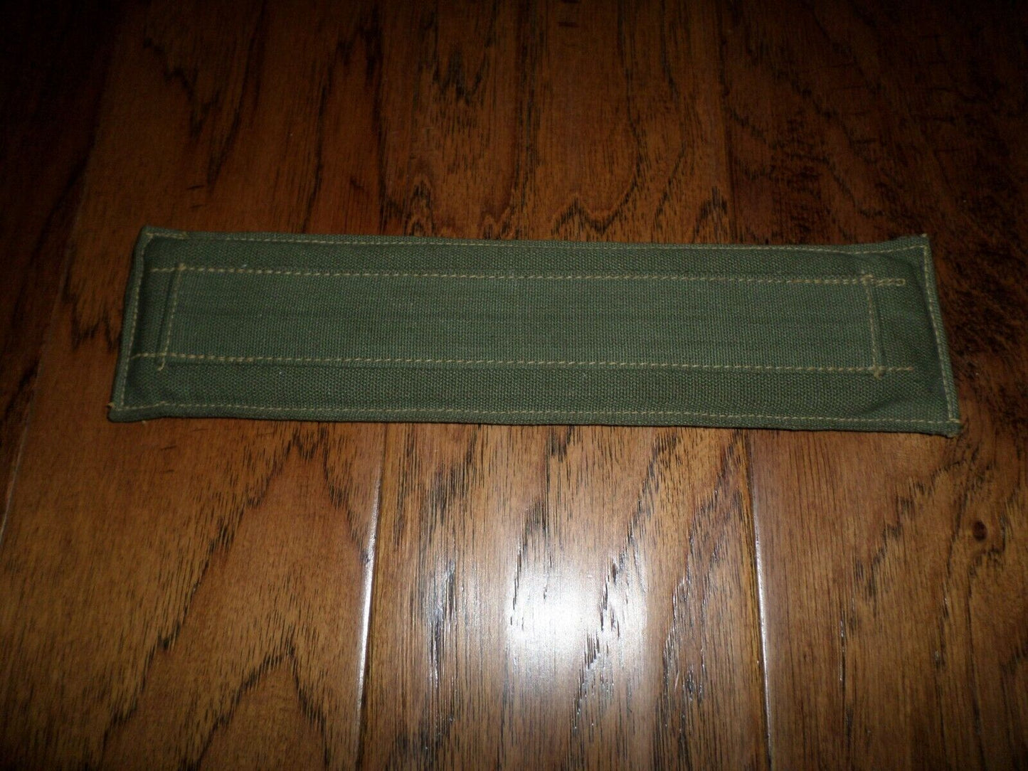 U.S MILITARY SHOULDER PAD OD GREEN COTTON CANVAS RIFLE SLING PAD