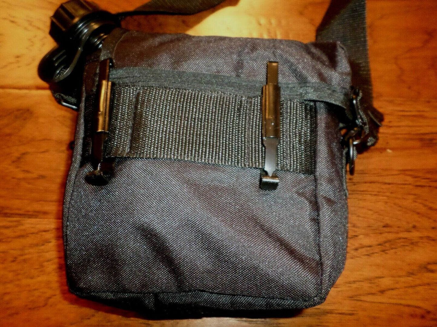 U.S MILITARY STYLE 2 QUART BLACK TACTICAL CANTEEN + COVER + STRAP NOS