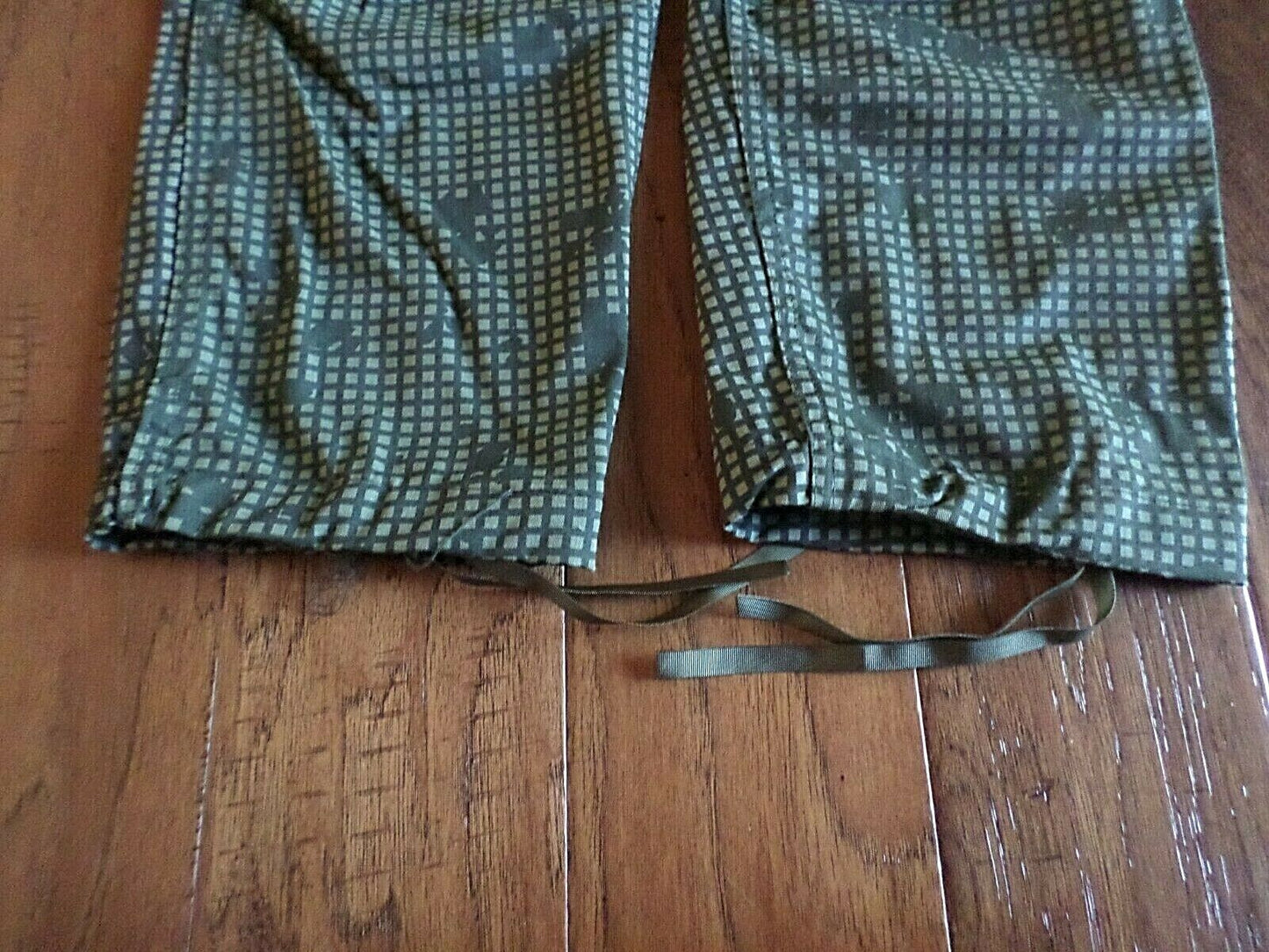 MILITARY ISSUE NIGHT DIGITAL DESERT BDU PANTS GULF WAR ERA BUTTON FLY 6 POCKET