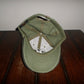 U.S ARMY 4TH INFANTRY DIVISION HAT MILITARY BASEBALL CAP OD GREEN STONE WASHED